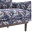 2 Seater Loveseat Sofa With Spacious Seating Area