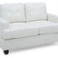 Stylish Transitional Loveseat For Two
