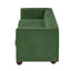 3 Seater Sofa Upholstery With Square Arms, Living Room Couch