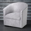 Eden - Swivel Chair With Upholstery And Hardwood Frame