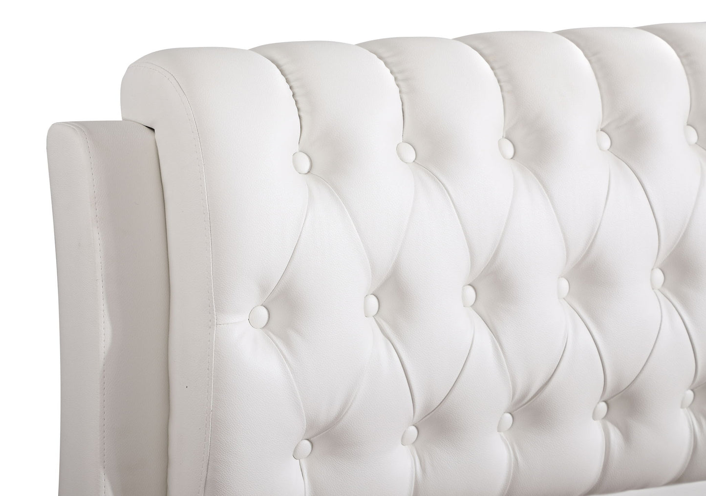 Tufted Upholstered Bed