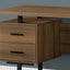 Computer Desk For Home Office, Laptop, Left, Right Set - Up, Storage Drawers, Contemporary & Modern