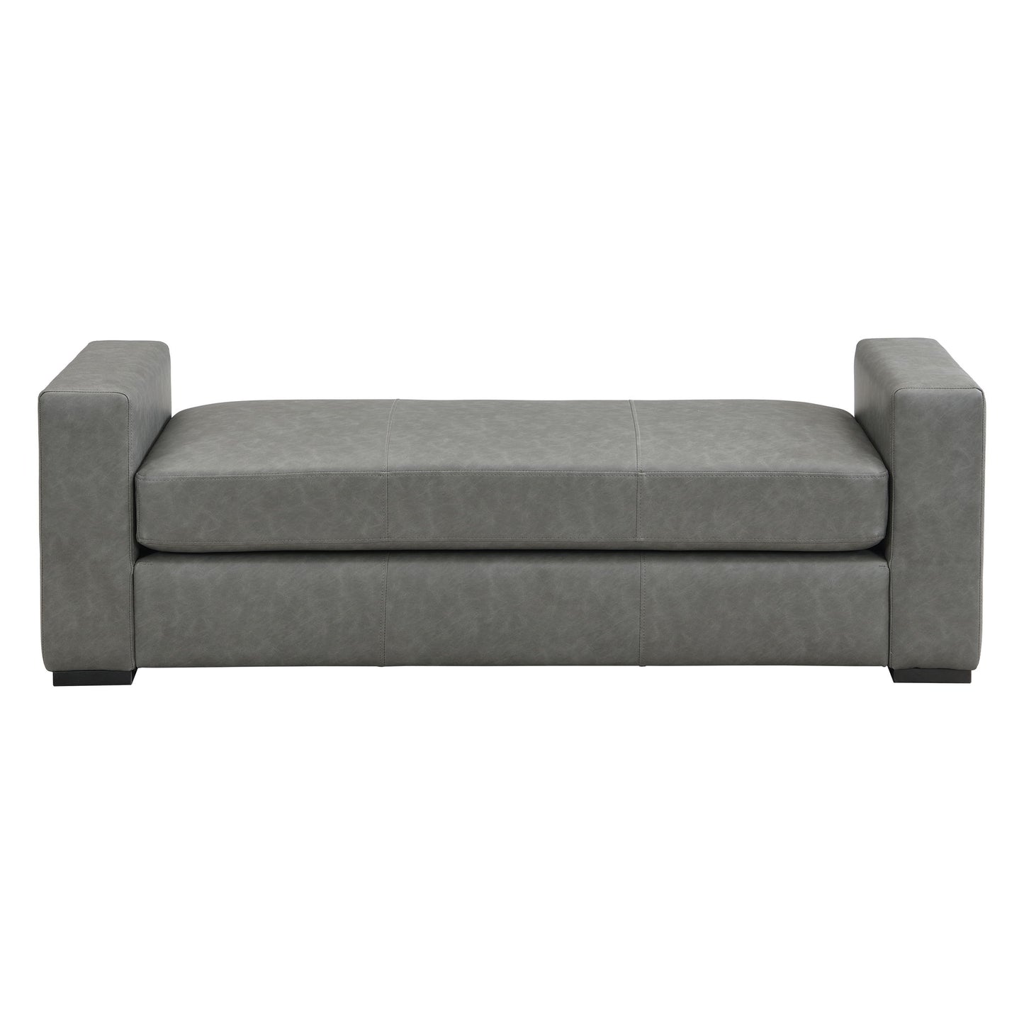 Ottoman With Unique Armrest Design For Living Spaces