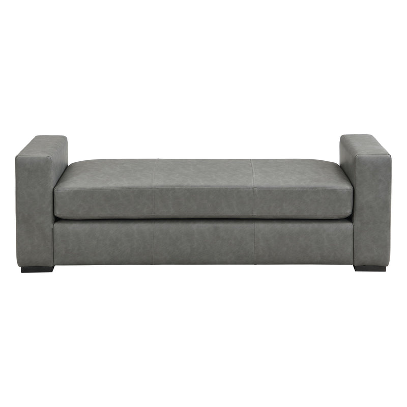 Ottoman With Unique Armrest Design For Living Spaces