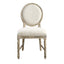 Upholstered Dining Chairs (Set of 2) - Brown