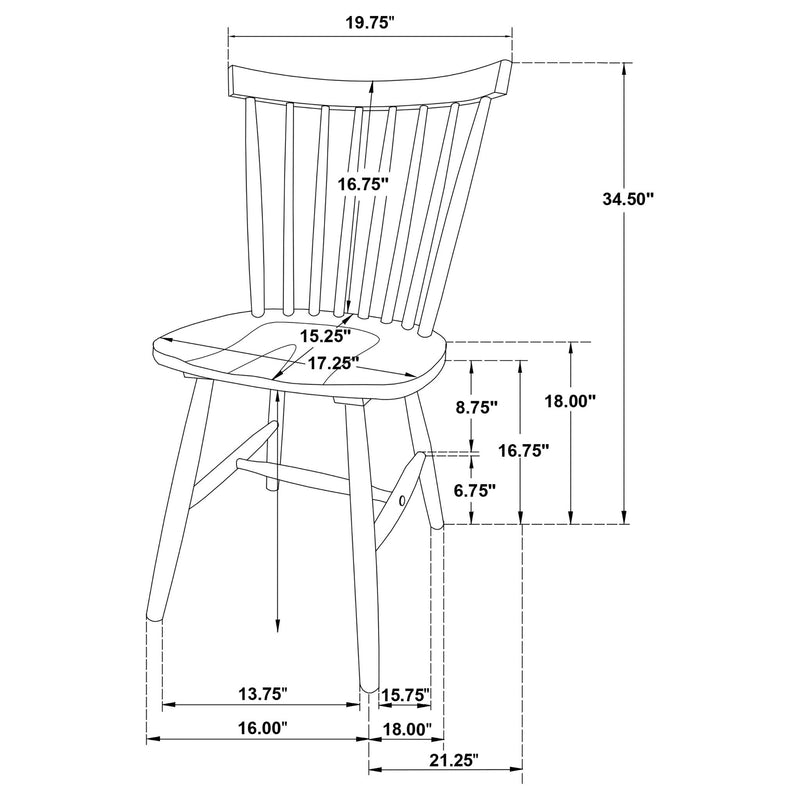 Keystone - Rectangular Dining Set