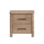 Anika - 2 Drawer Nightstand - Natural / Brown