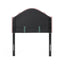 Flanner - Contemporary Fabric Upholstered Twin Headboard - Blush