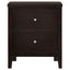 Garrett - 2 Drawer Nightstand - Cappuccino