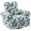 Manual Swivel Recliner Rocker Chair With Adjustable Backrest