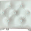 Dresden II - Vanity Stool - Bone White