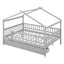 House Bed With 2 Drawers