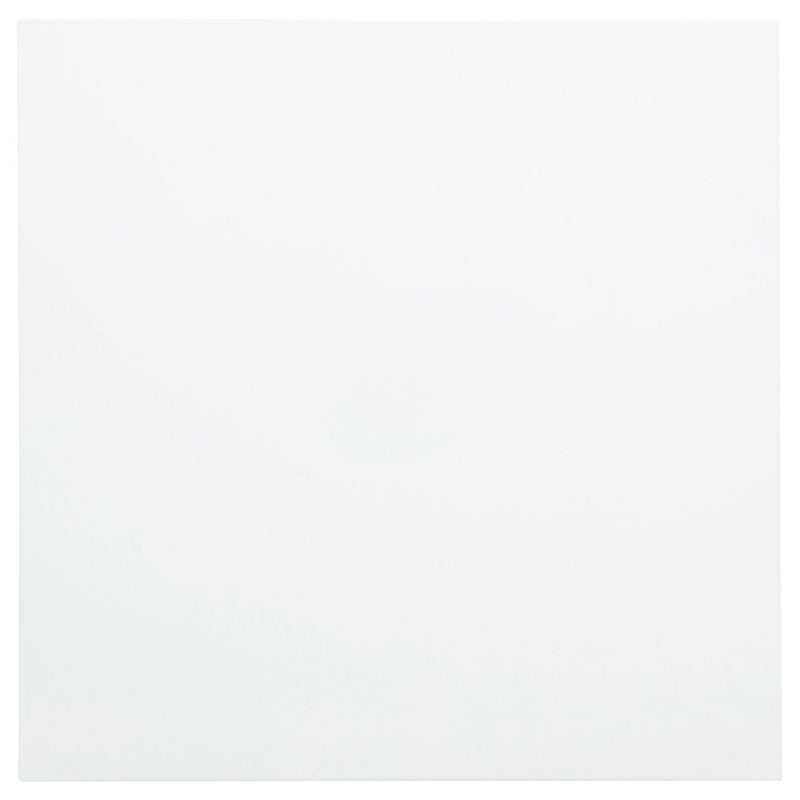 Slater - End Table With X Frame Trim - White