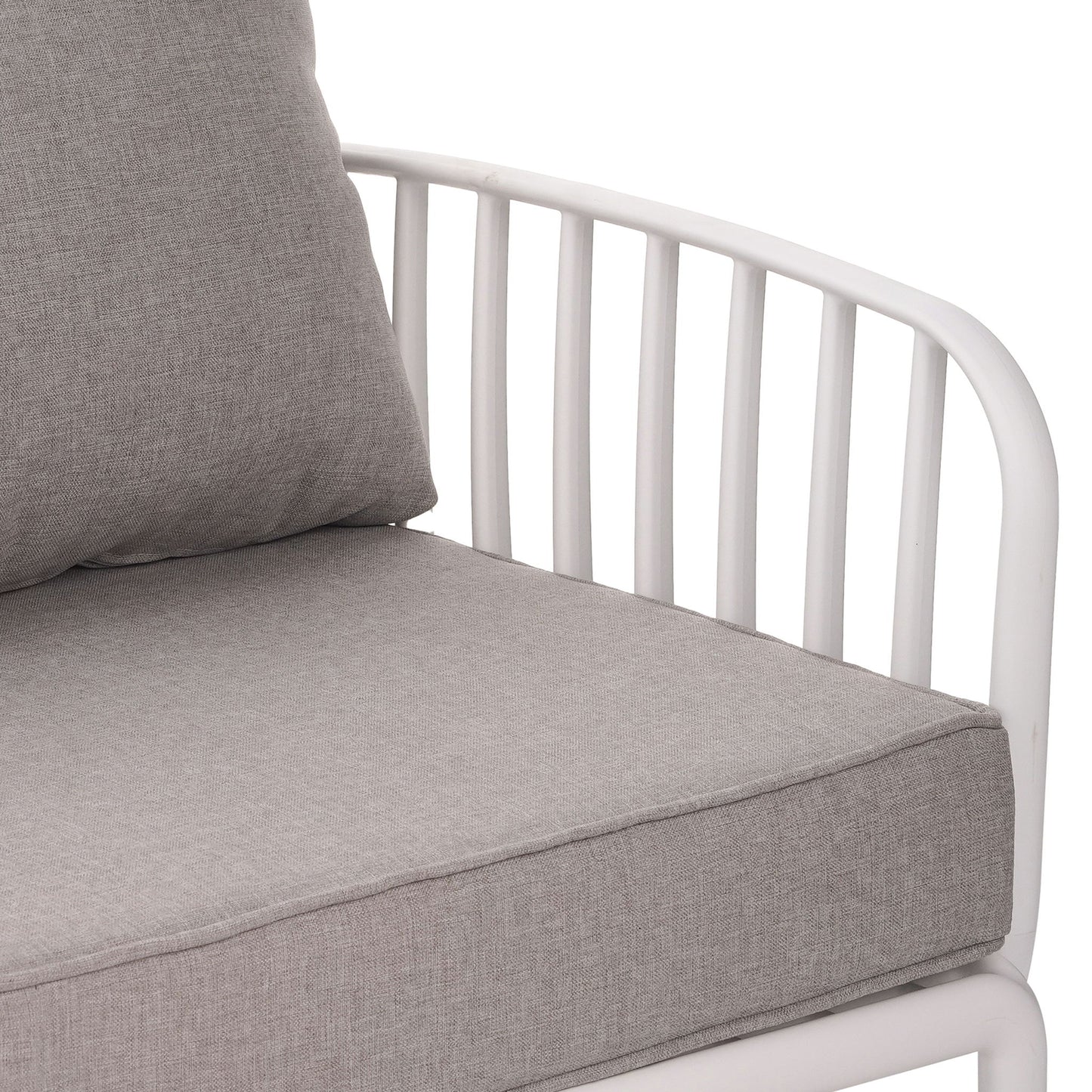 Outdoor Patio Club Chair, Waterproof Thick Cushion Deep Seating