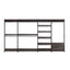 Monica - Walk-In Closet System, Modular Storage - Rustic