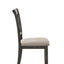 Claudia II - Weathered Side Chair (Set of 2) - Beige / Gray