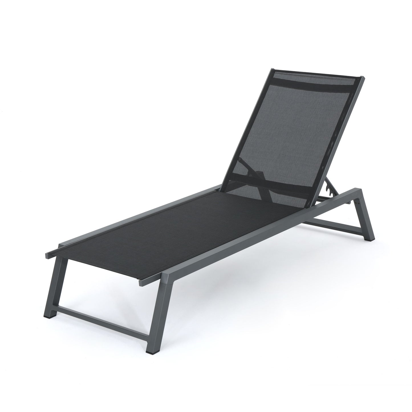 Myers - Modern Chaise Lounge Set With Adjustable Back
