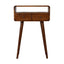 Mini Console Table - Chestnut