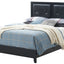 Padded Headboard Bed