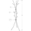 Coat Rack, Hall Tree, Free Standing, 11 Hooks, Entryway, Contemporary & Modern