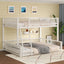 Bunk Bed With Ladder And Safety Guardrails