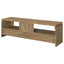 Tesoro - TV Stand With 2 Drawers - Mango Color