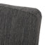 Contemporary Dining Chair With Upholstered Seating And Tapered Legs