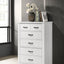 Cassini - 5 Drawer Chest - White