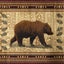 Nature's Nest - 5'3" X 7'3" Lodge Area Rug - Multi, Red