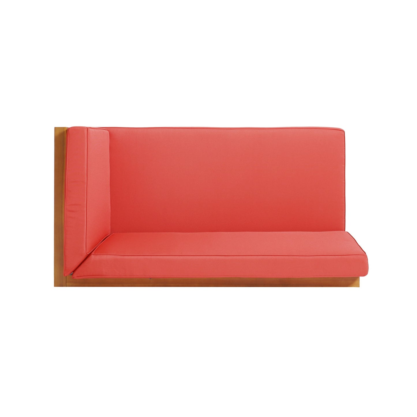 Brava - X Back Corner Bench With Coffee Table