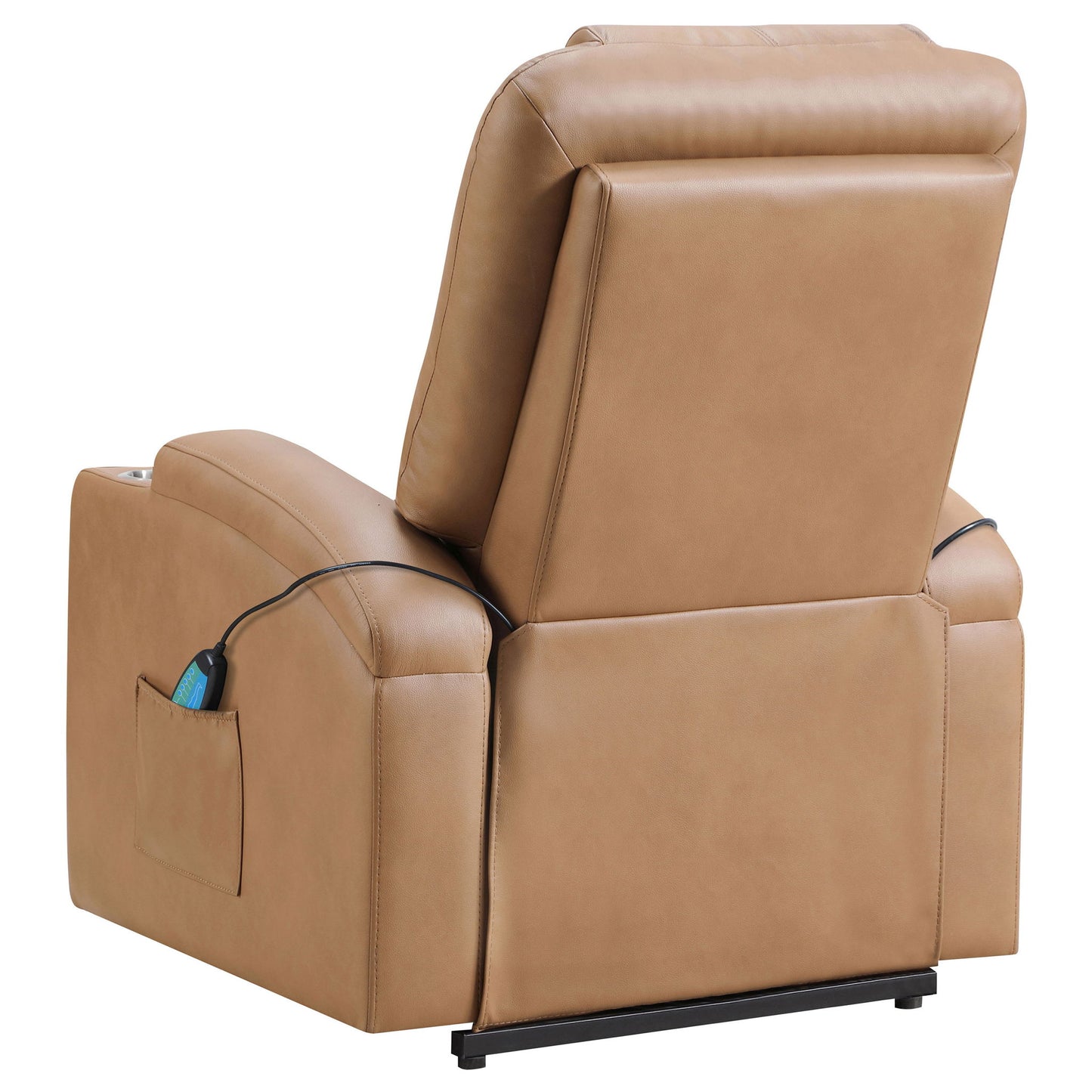 Macklin - Power Lift Massage Recliner With Heat And Dual Cupholders