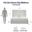 Carmen - Minimalist Upholstered Wingback Bed Frame With High Headboard