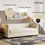 3 Seater Sofa Upholstery With Square Arms, Living Room Couch