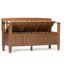 Brooklyn - Entryway Storage Bench - Medium Saddle Brown