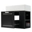 Modern Wall Mounted Bathroom Vanity With Sink, Soft Close Drawer, Adjustable Shelf, Toilet Paper Holder