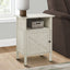Transitional Accent Table With Storage