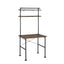 Ensata - Rustic Writing Desk - Black / Oak