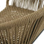 La Push - Outdoor Rope Barstool (Set of 2) - Black / Brown