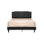 Button Tufted Bed Charming For Cozy Spaces