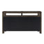 Side Server With Glass Inlay - Dark Oak