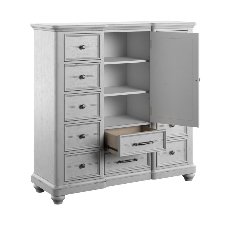 22 Drawer Master Chest With Cabinet - Gray