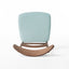 5 Piece Dining Set & 1 Table And 4 Upholstered Chairs - Mint / Walnut