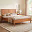 Classic Platform Bed Frame With Panel Headboard