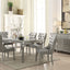 Kacela - Synthetic Leather Side Chair (Set of 2) - Champagne