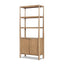 Nolan - Bookcase With Lower Cabinet - Natural