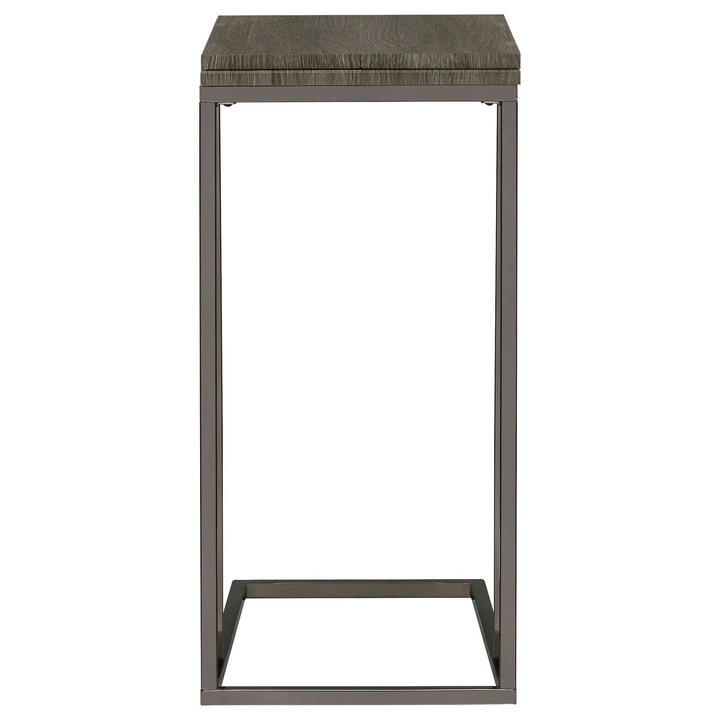 Mortimer - Snack Table With Expandable Top - Gray