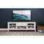 Evanston - 2 Door Stand - White
