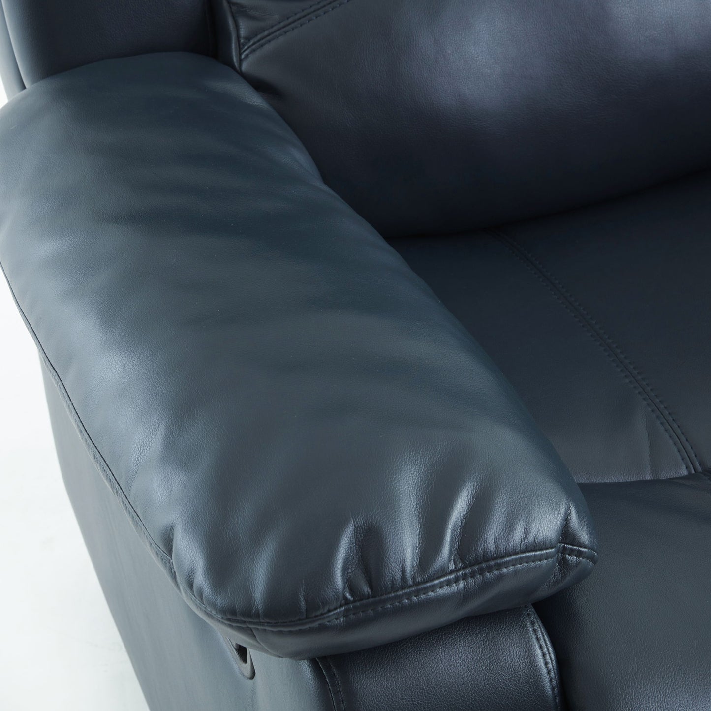 Charlotte - Gel Glider Recliner - Blue