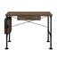 Endang - Writing Desk - Weathered Oak / Black