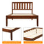 Platform Bed With Headboard, Footboard, Slat Support